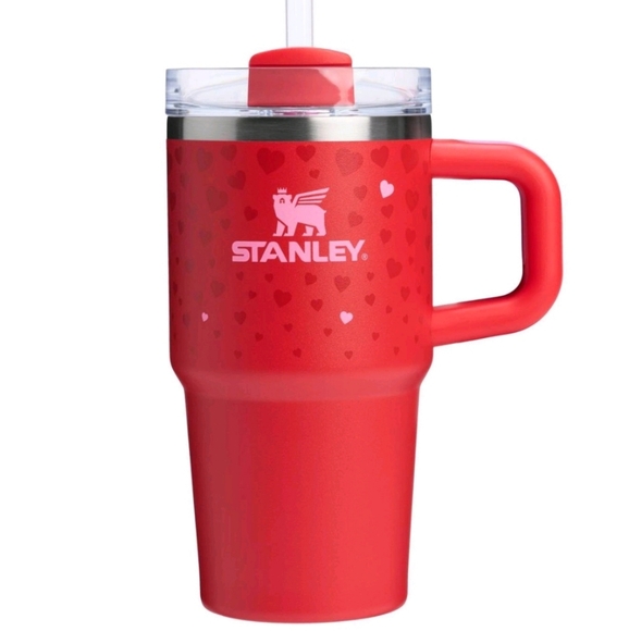 Stanley Target 20oz Ruby Hearts Valentine’s Day Tumbler Red - Picture 7 of 8